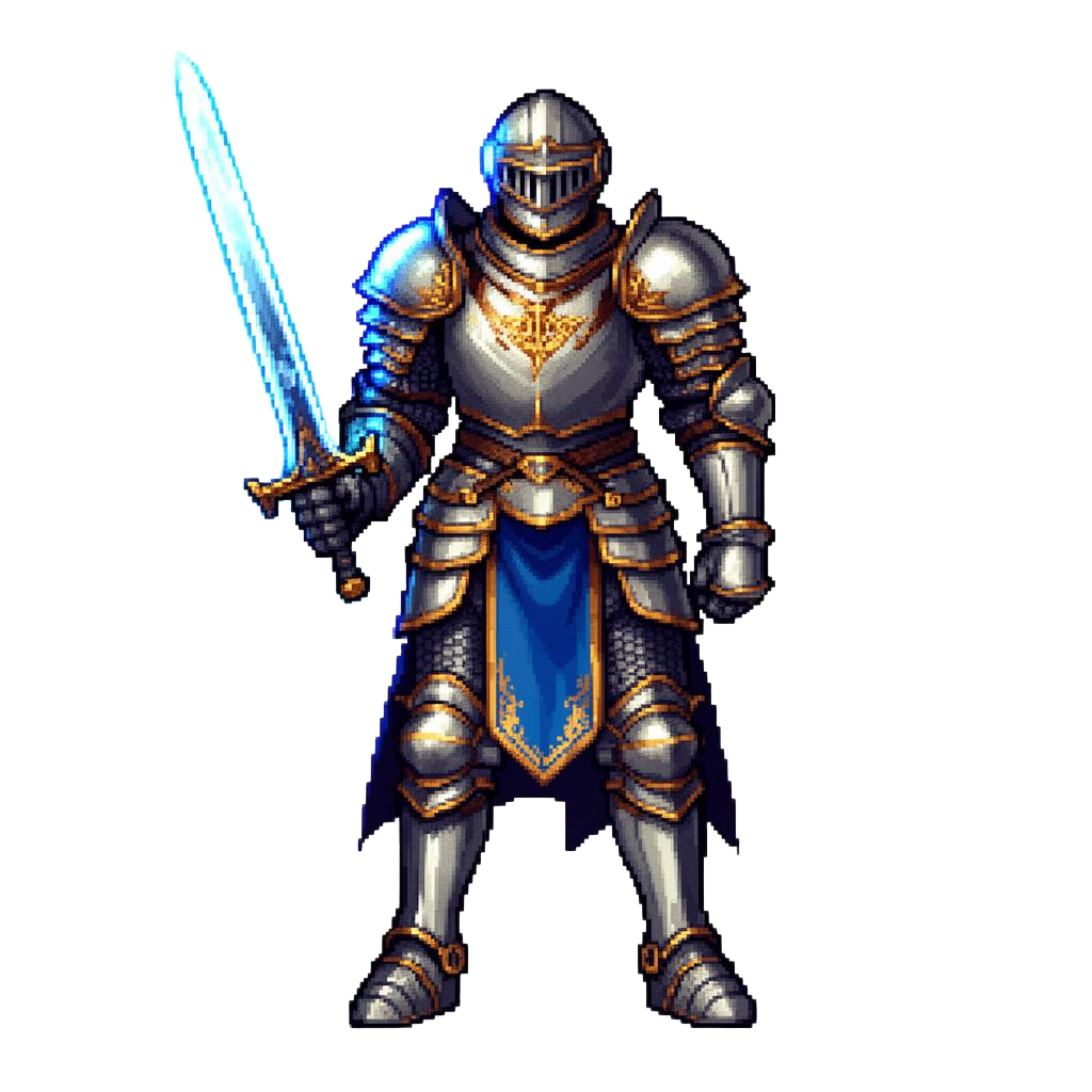 Example uniform sprite frame ready to be sliced from a sheet.